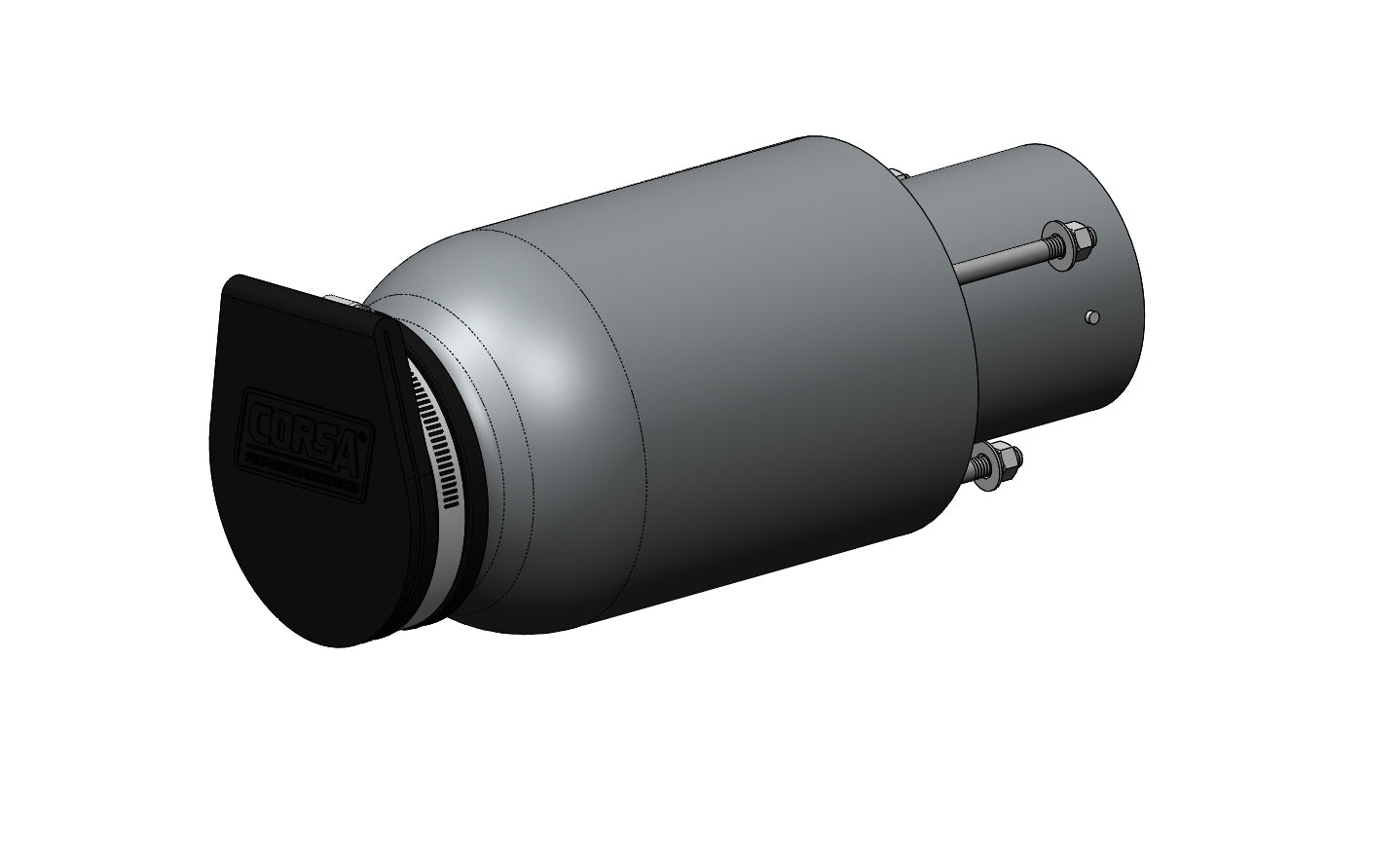 6" Transom Exit Tip- 11009