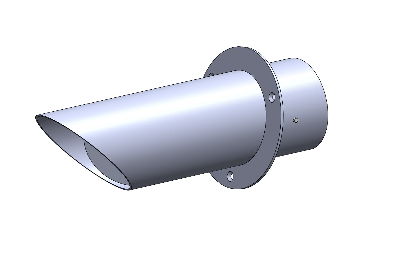 Transom Exit Silencer Tip-11118U