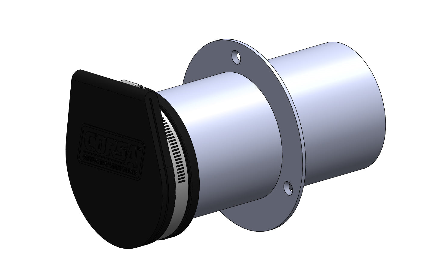 Transom Exit Silencer Tip-11765