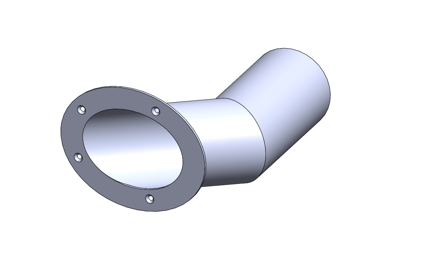 Side Exit Silencer Tip - 12049