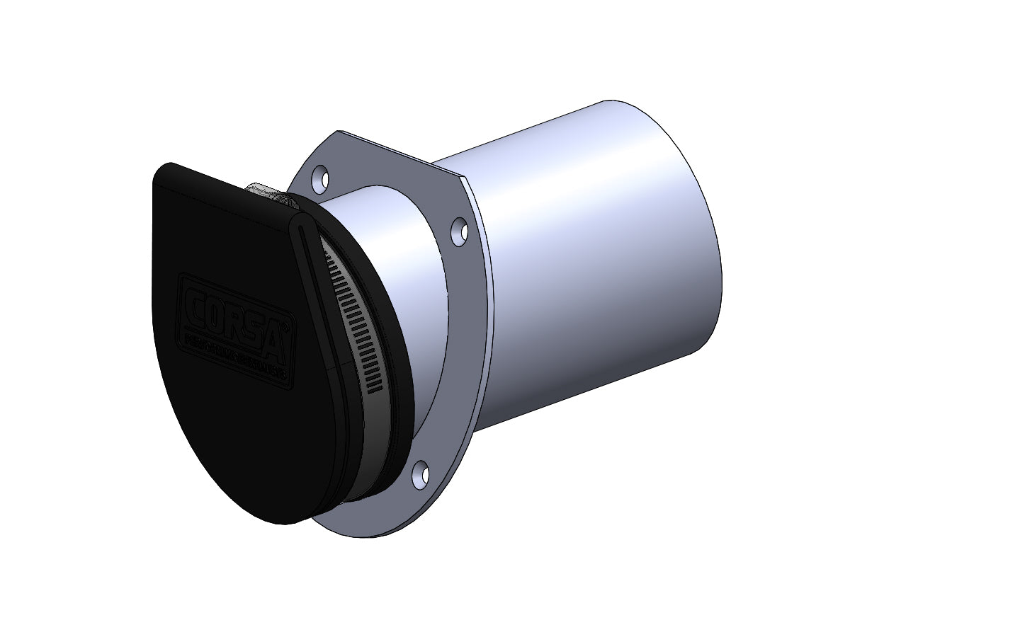 Transom Exit Silencer Tip-12200CR1