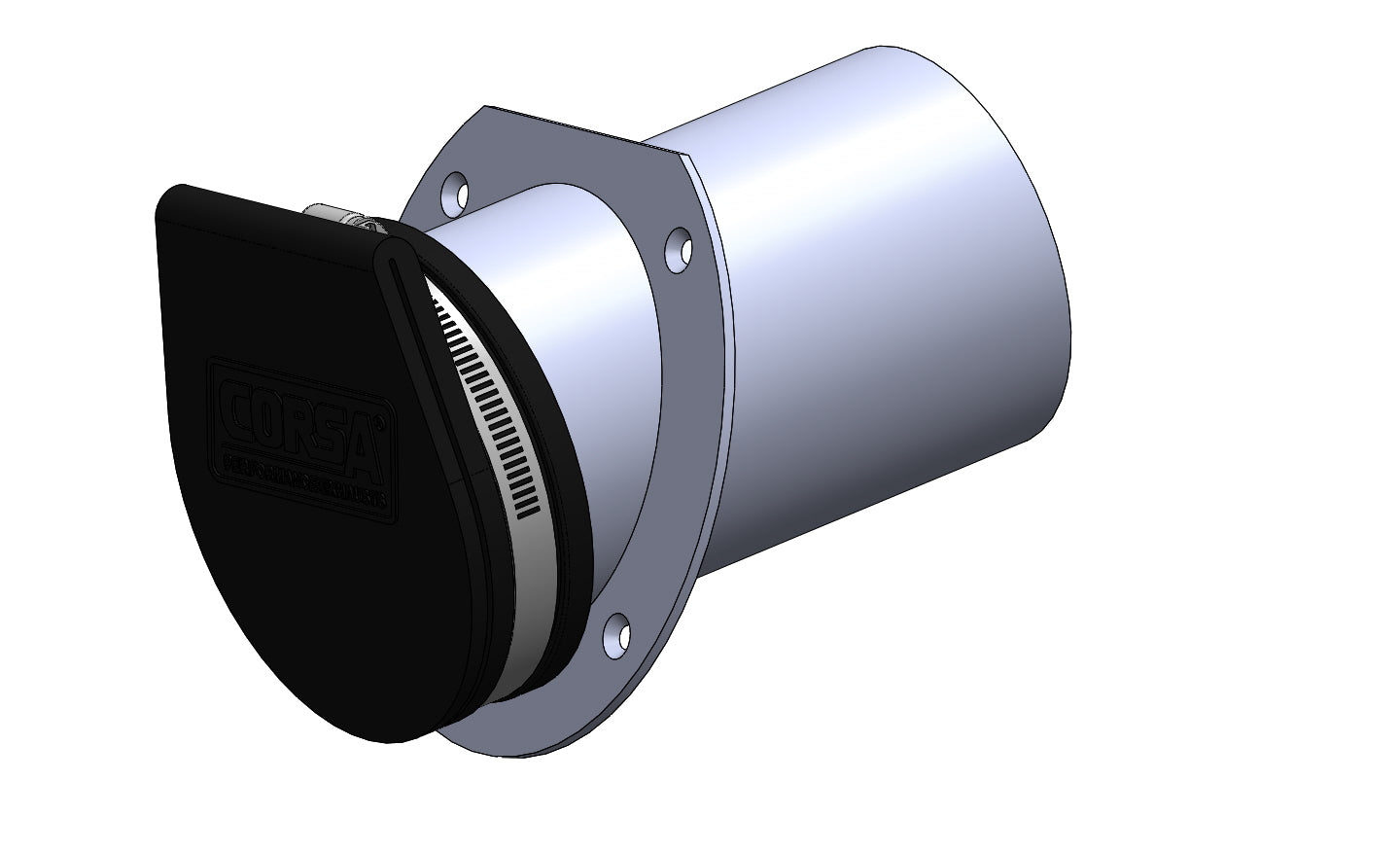 Transom Exit Silencer Tip-12225CR1