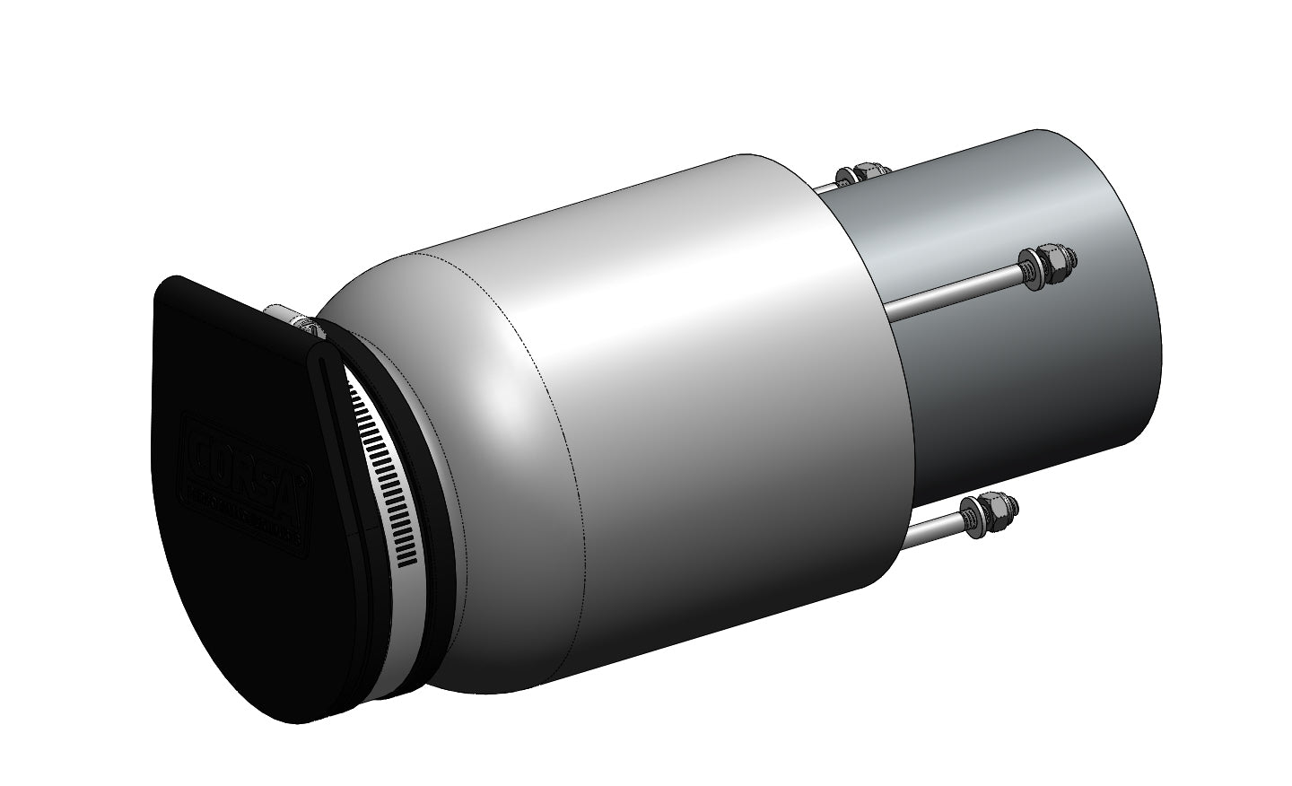 5.5" ASR Muffler- 12550-1