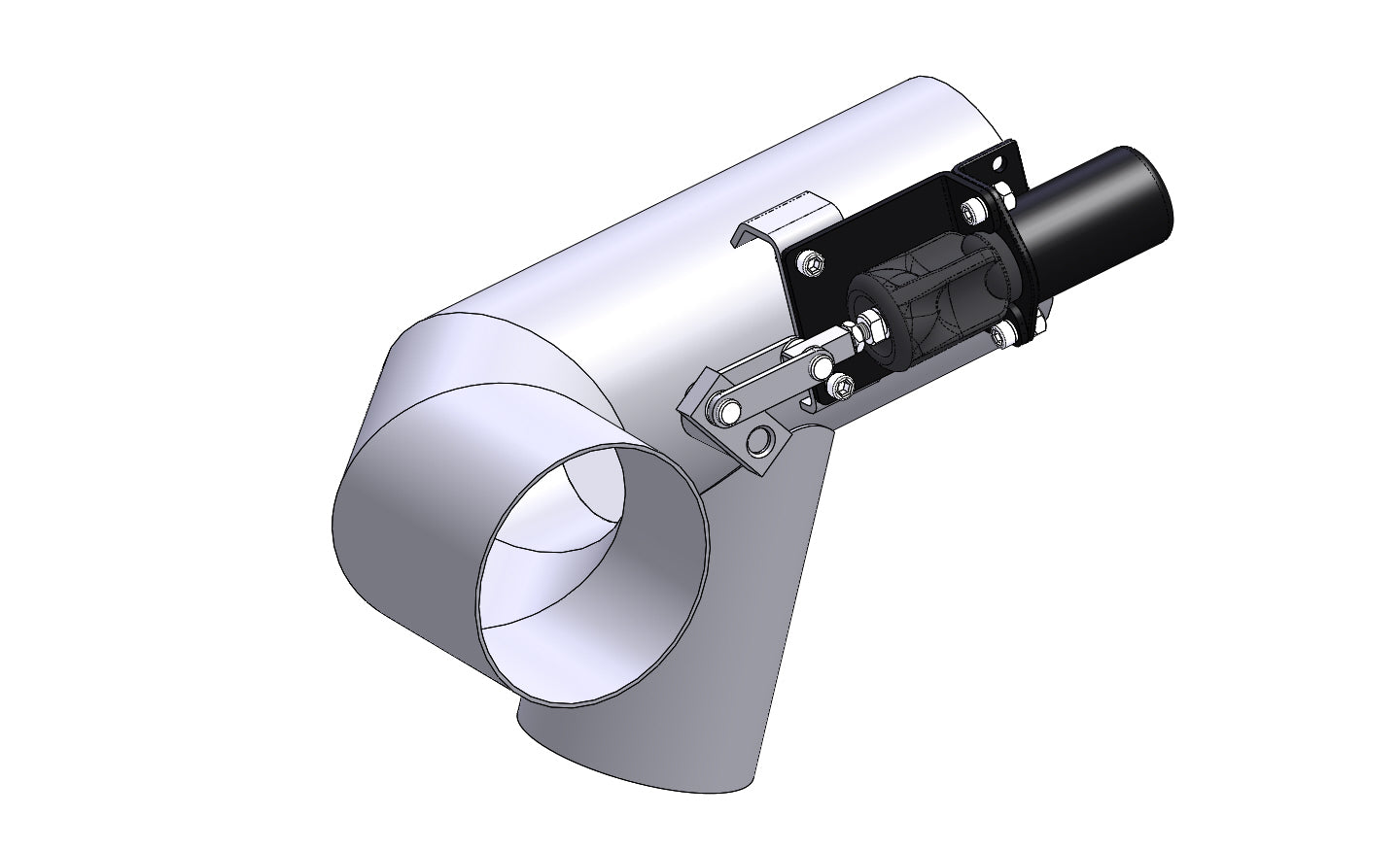 Captain's Call Side Exit (Switchable)-Pre-2001 Mercruiser Model Years, 7.4L & 8.2L Standard Riser Engine -13142