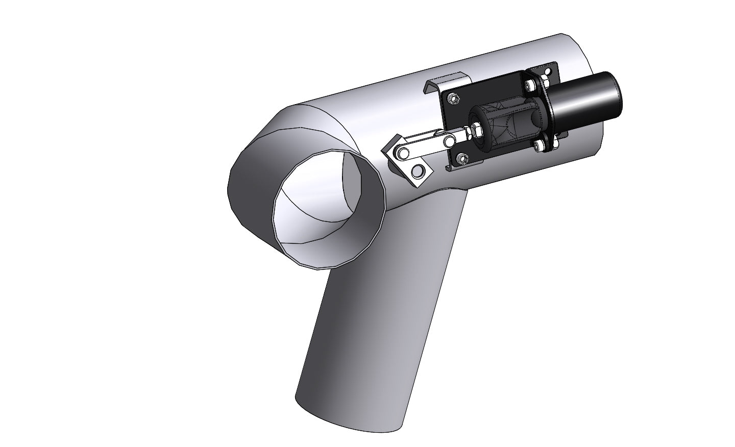 Captain's Call Side Exit (Switchable)-1995 and Newer Volvo/OMC Model Years, 7.4L & 8.2L Non Catalyzed Standard Riser Engines- 13240