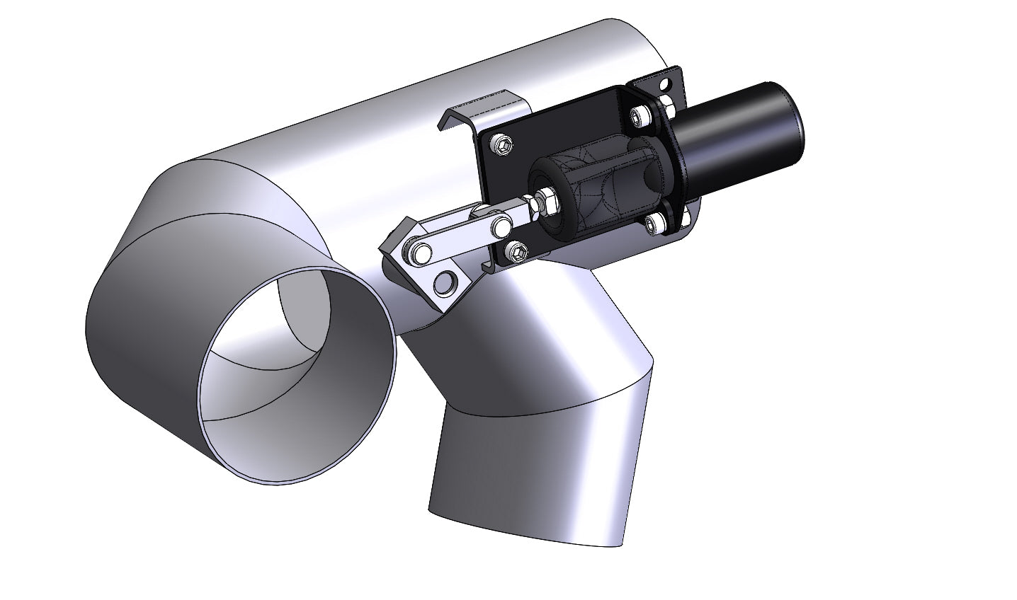 Captain's Call Side Exit (Switchable)-2005 and Newer Mercruiser Model Years, 4.3L V6, Non-Catalyzed Engines-61402