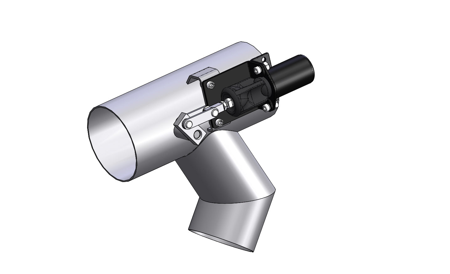 Captain's Call Transom Exit (Switchable)-2010 and Newer Mercruiser Model Years, Catalyzed, Small Block Standard Riser Engines- 60000