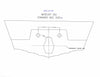 Captain's Call Transom Exit (Switchable)- 2005 and Newer Mercruiser Model Years, Small Block, Non- Catalyzed, Standard Riser Engines- P61000