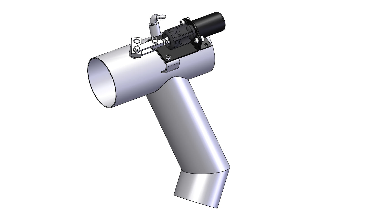 Captain's Call Transom Exit (Switchable)-2013 and Newer Mercruiser Model Years,  8.2L G2 Catalyzed with 2" Taller Riser Engines- 80050
