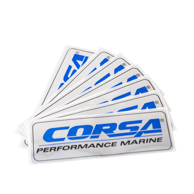 Replacement Corsa Performance Marine diverter decal - 90000