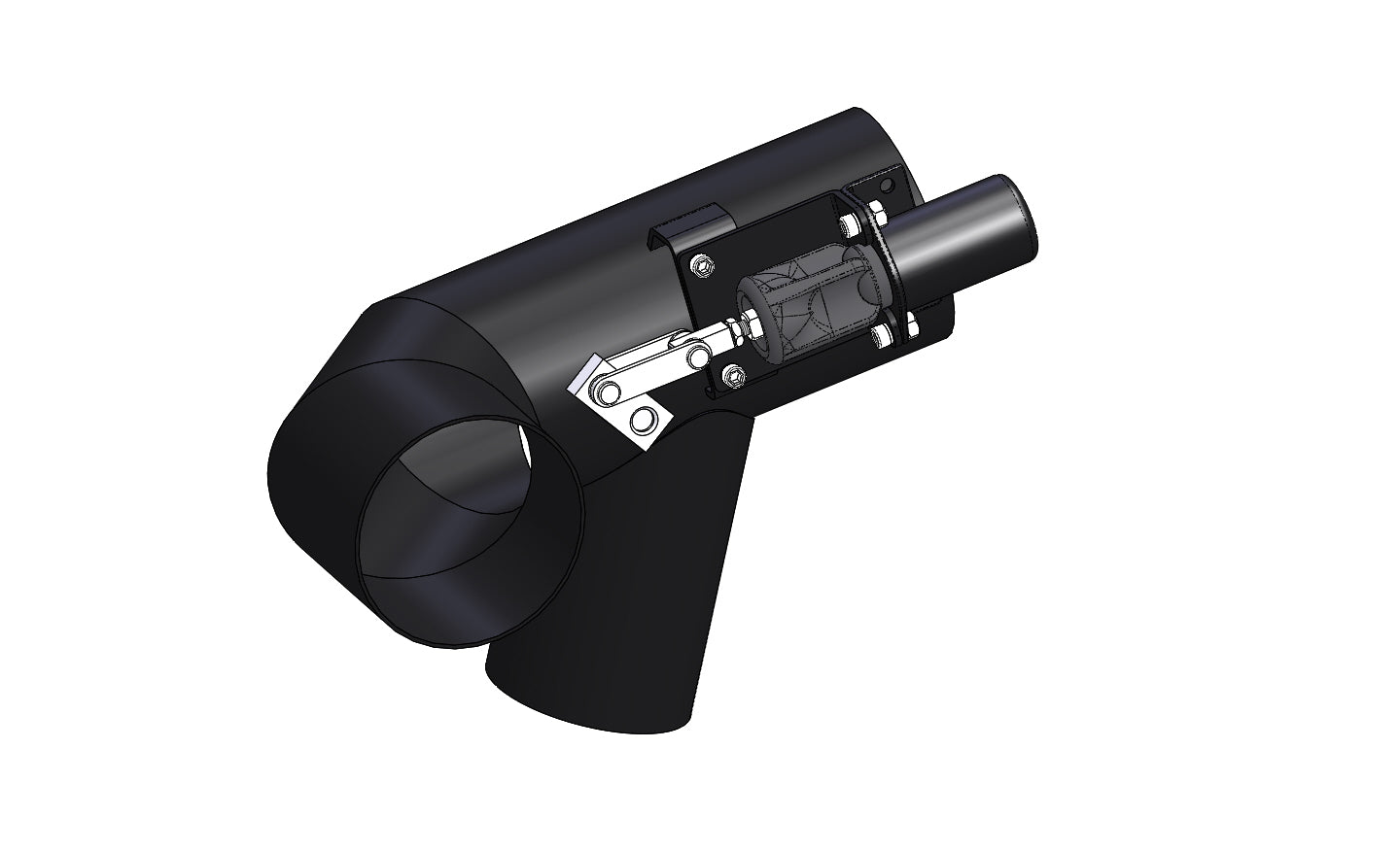 Captain's Call Side Exit (Switchable)-Pre-2001 Mercruiser Model Years, 7.4L & 8.2L Standard Riser Engine -P13142